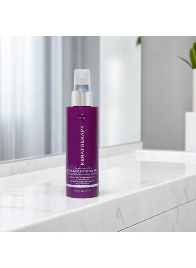 KERATHERAPY Keratin Infused Color Protect Blowout Spray, Clear, 4.2 Fl Oz - Image 2